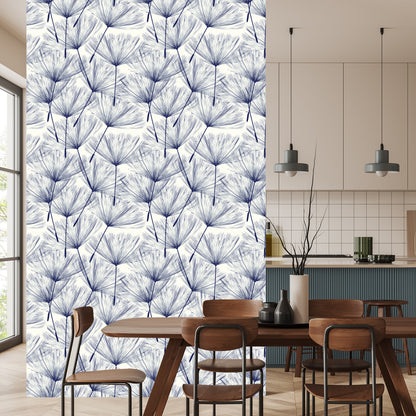 Wallpaper Modern Dandelion Seeds For Bedroom