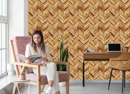 Wallpaper Plank Imitation