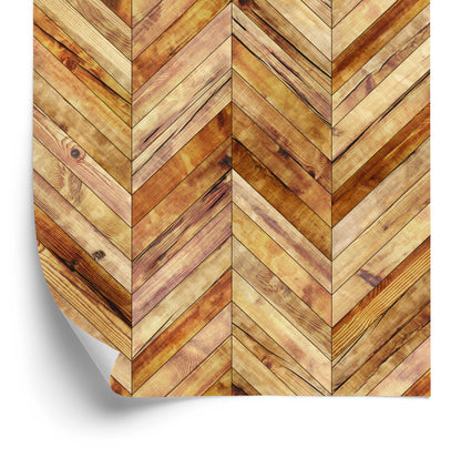 Wallpaper Plank Imitation