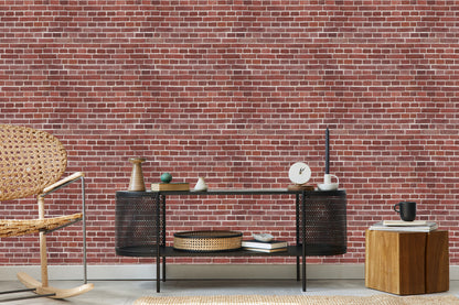 Wallpaper Dark Red Brick