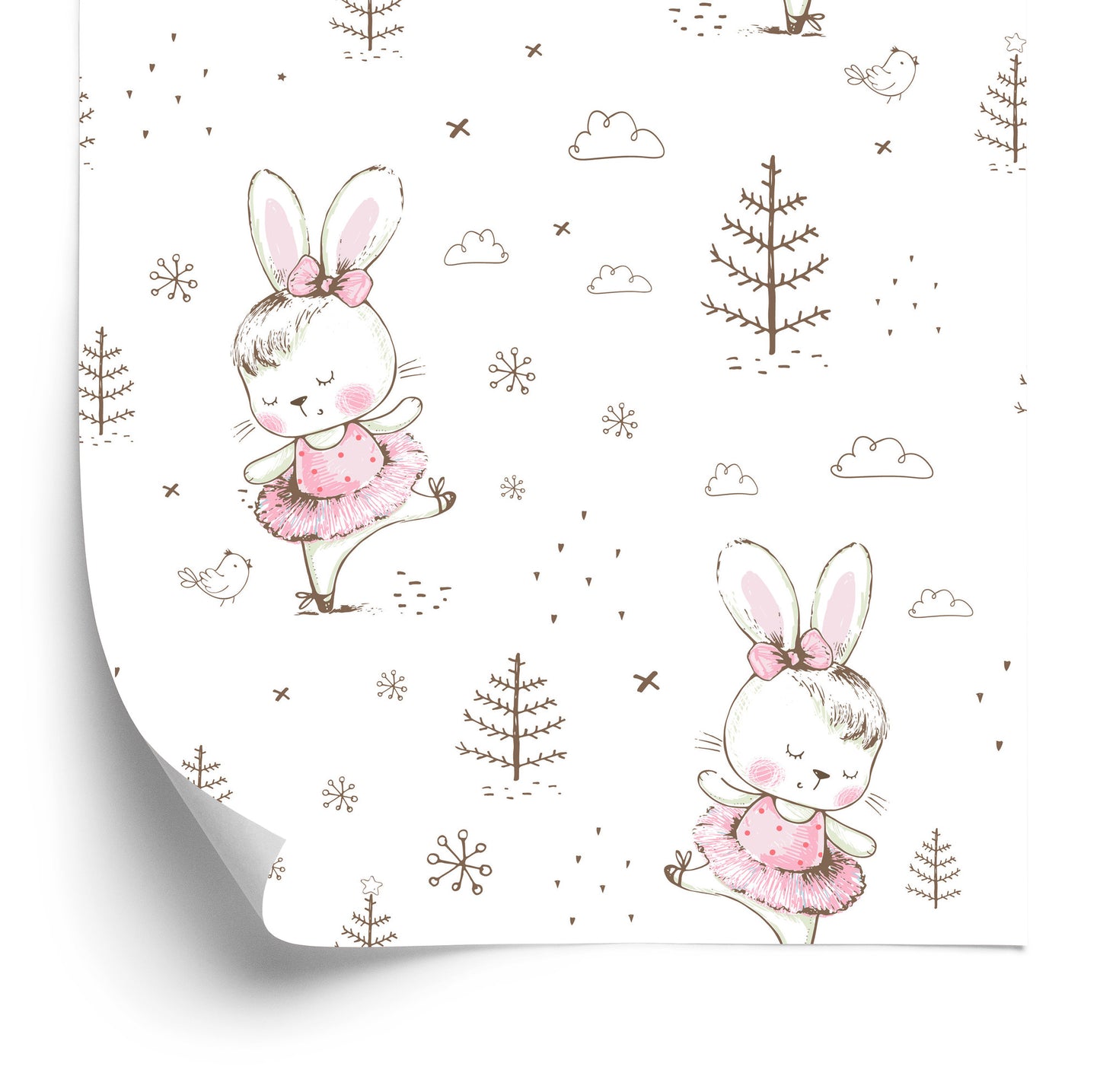 Wallpaper Into The Girl's Room Dancing Bunny