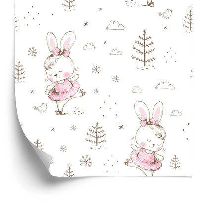 Wallpaper Into The Girl's Room Dancing Bunny