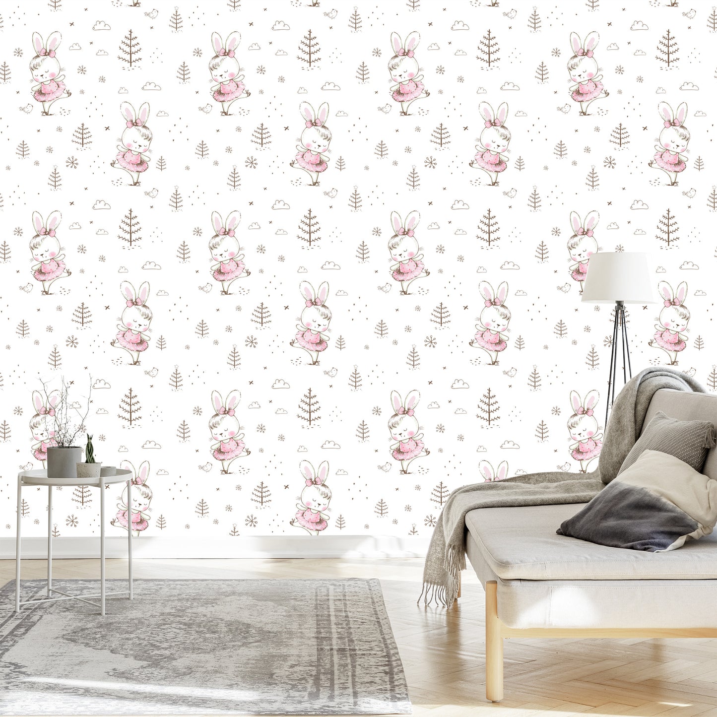 Wallpaper Into The Girl's Room Dancing Bunny