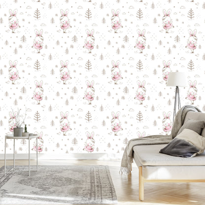 Wallpaper Into The Girl's Room Dancing Bunny