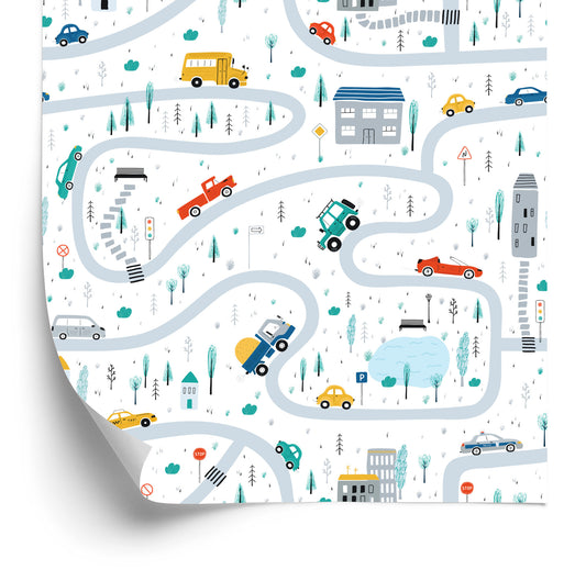 Wallpaper Cartoon City