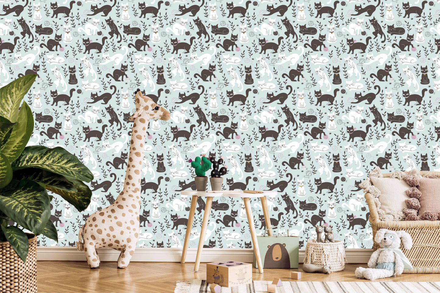 Wallpaper For Children - Lovely Cats