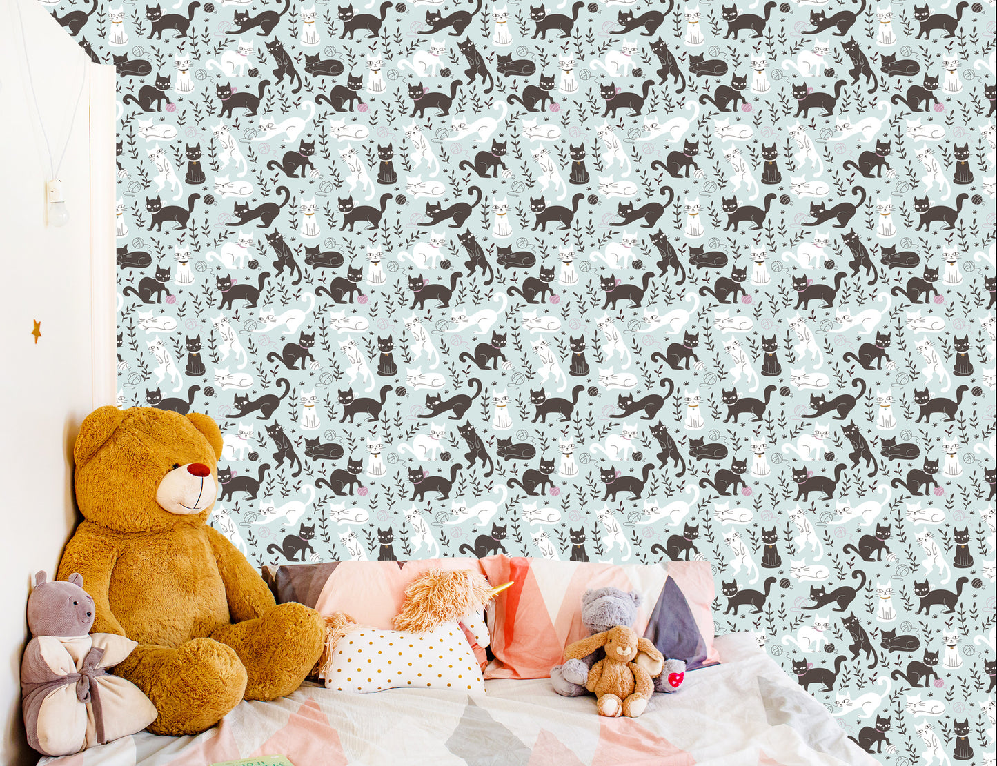 Wallpaper For Children - Lovely Cats