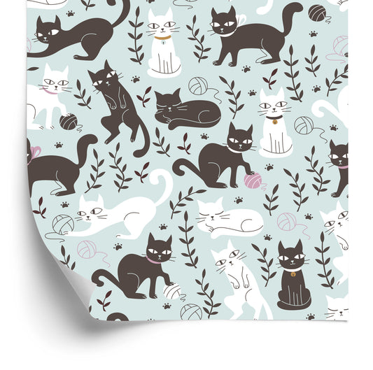 Wallpaper For Children - Lovely Cats