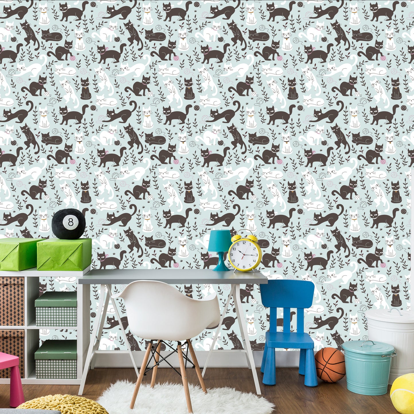 Wallpaper For Children - Lovely Cats