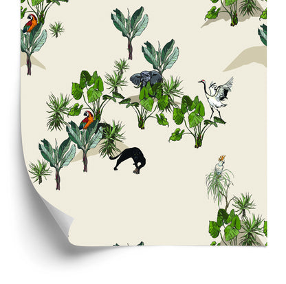 Wallpaper Savannah Animals And Trees