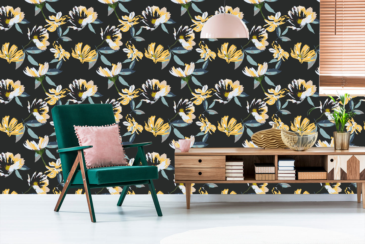 Wallpaper Floral Pattern