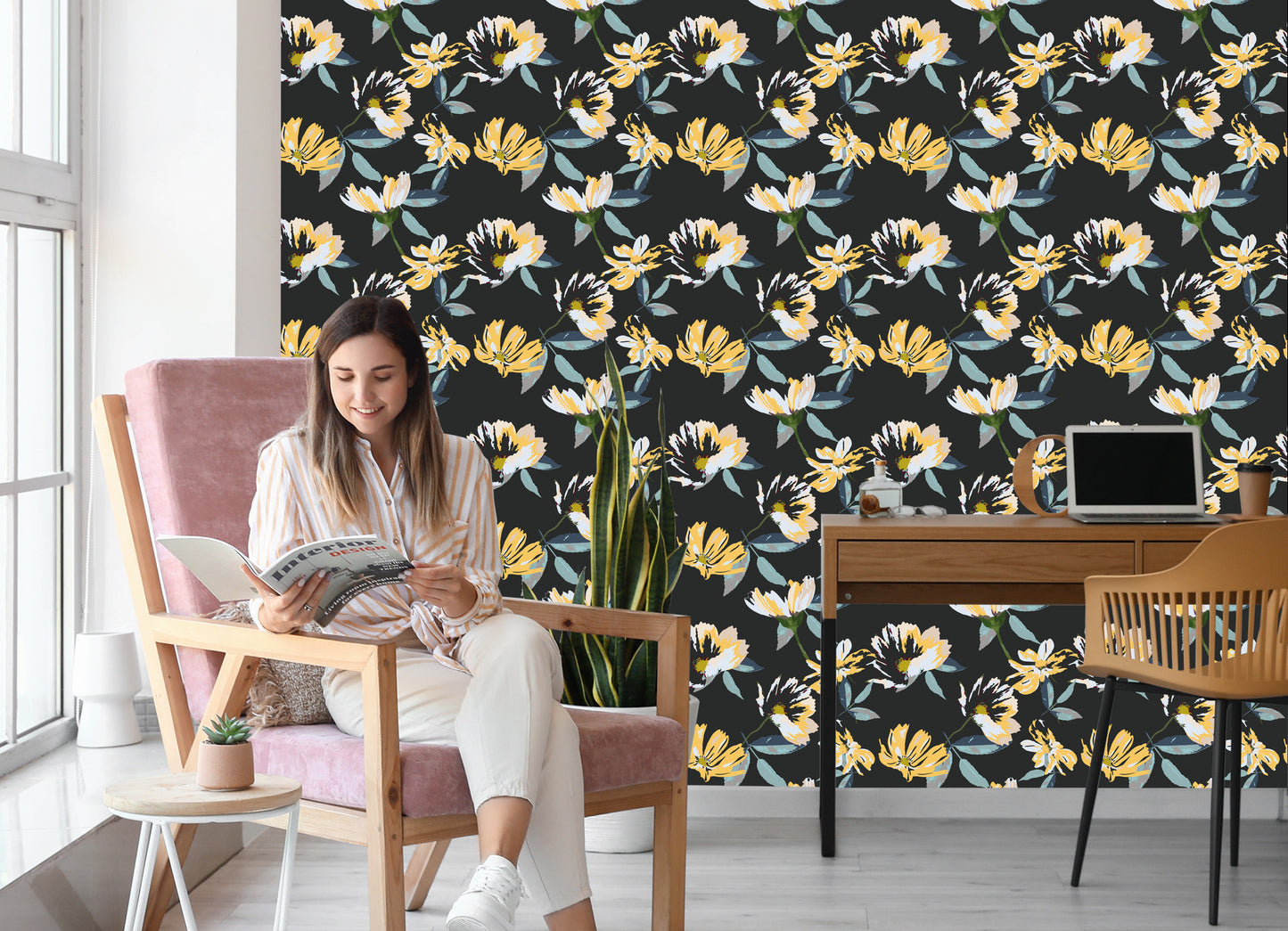 Wallpaper Floral Pattern