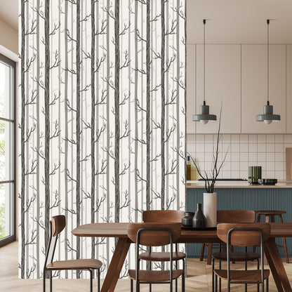 Wallpaper Trees In Pastel Colors