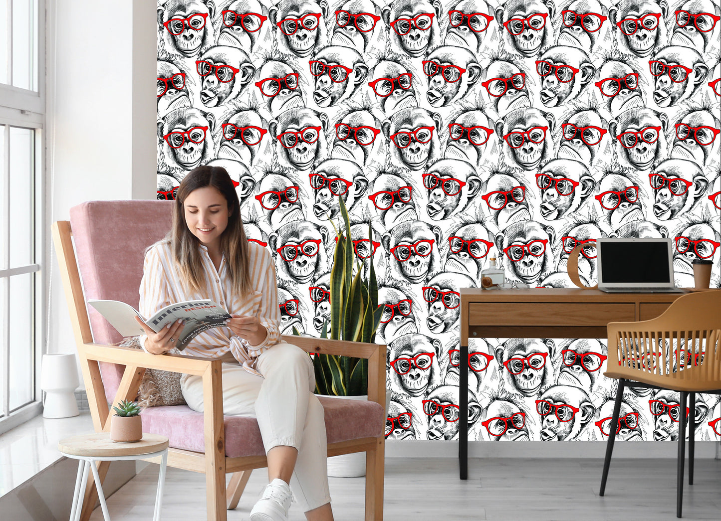 Wallpaper Chimpanzees