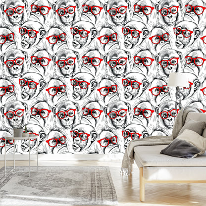 Wallpaper Chimpanzees