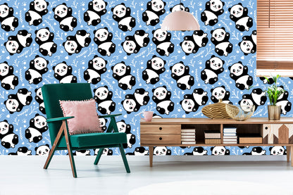 Wallpaper For Children - Panda Bears