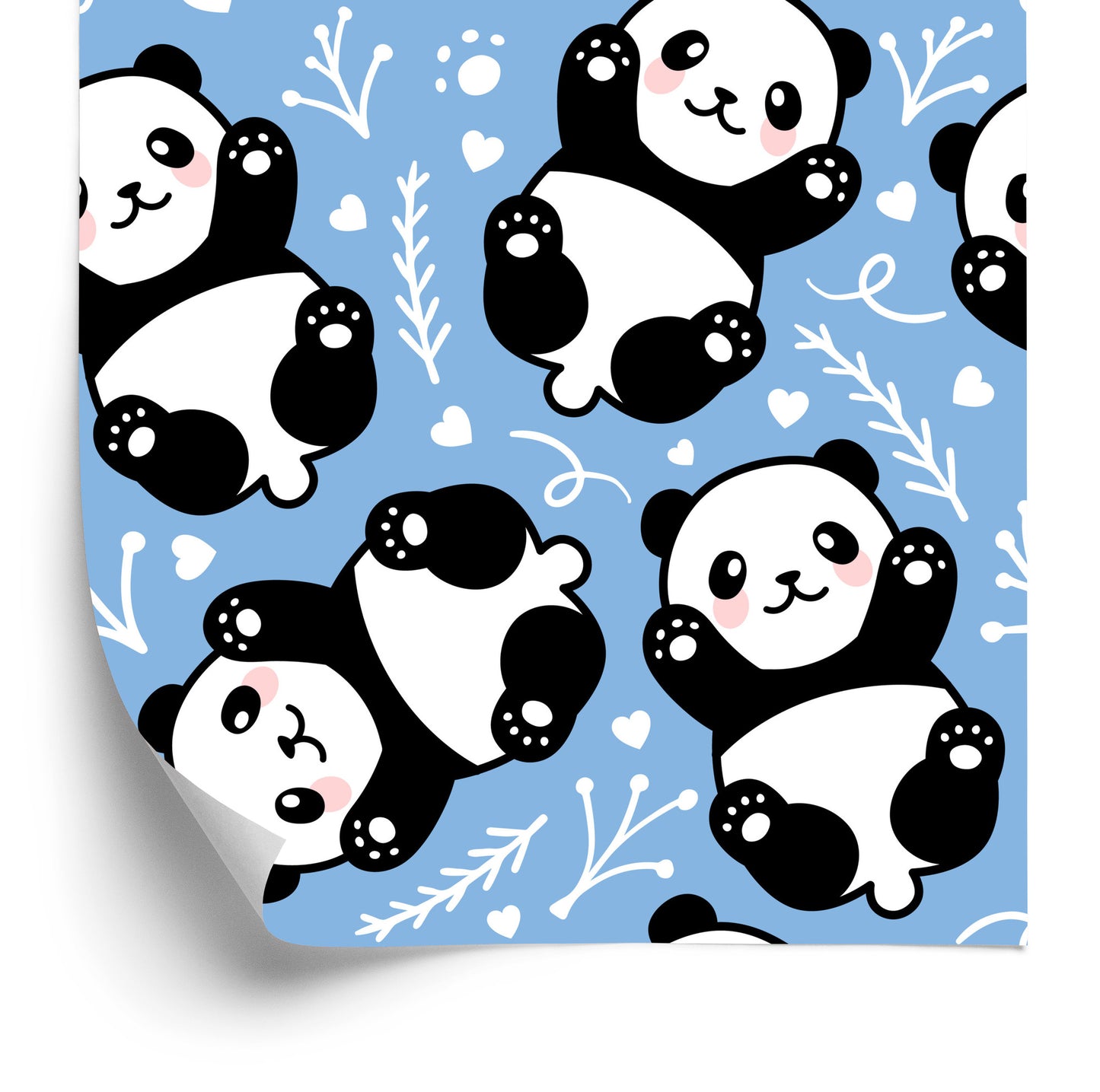 Wallpaper For Children - Panda Bears