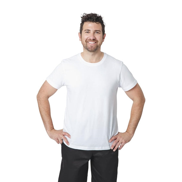Unisex Chef T-Shirt White p_a103