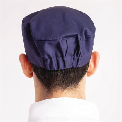 Whites Chefs Skull Cap Blue a204