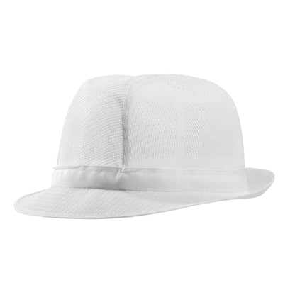 Trilby Hat White p_a214