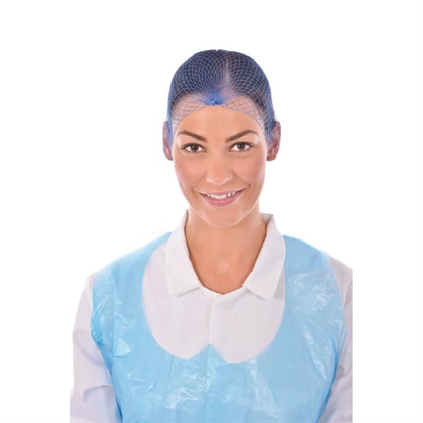 Lion Haircare Hair Net Light Blue (50 Pack) a291