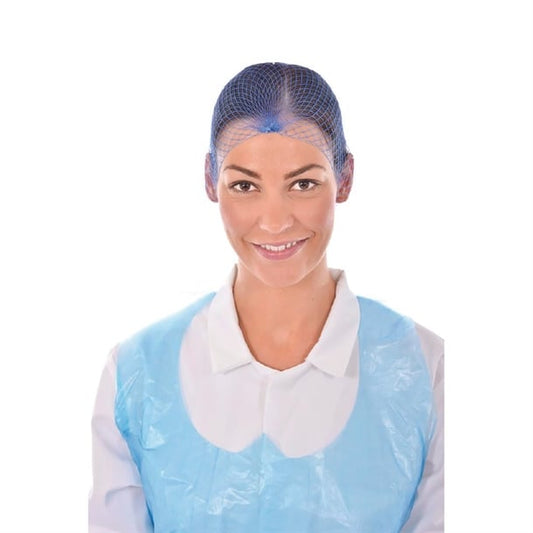 Lion Haircare Hair Net Light Blue (50 Pack) a291