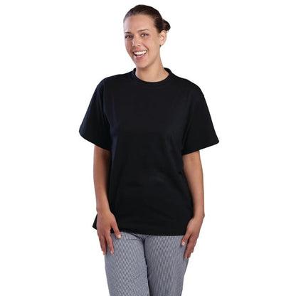 Nisbets Essentials T-Shirts Black (2 Pack) p_bb478