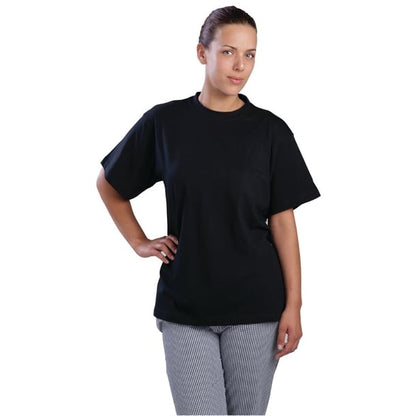 Nisbets Essentials T-Shirts Black (10 Pack) p_sa842