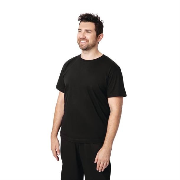 Unisex Chef T-Shirt Black p_a295