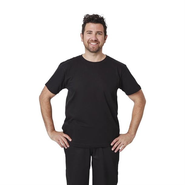 Unisex Chef T-Shirt Black p_a295