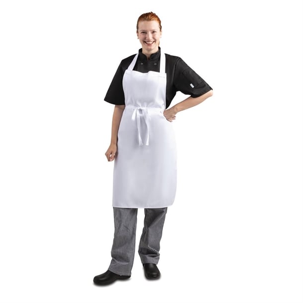Whites Bib Apron White a521