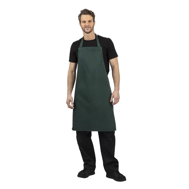 Whites Bib Apron Bottle Green a540