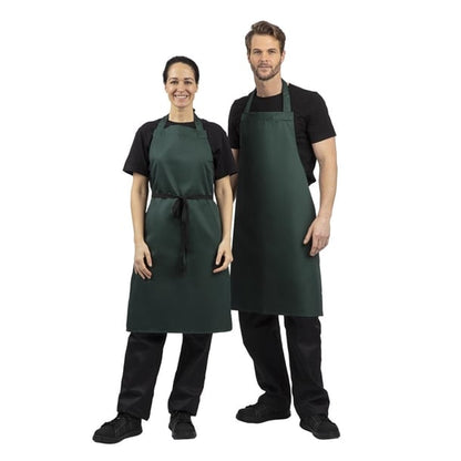 Whites Bib Apron Bottle Green a540