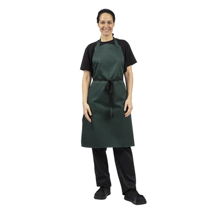 Whites Bib Apron Bottle Green a540