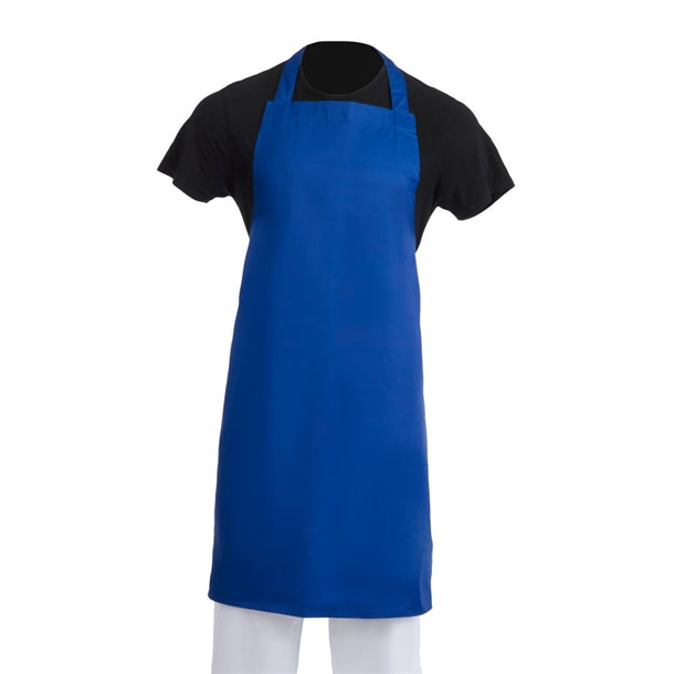 Whites Bib Apron Royal Blue a542