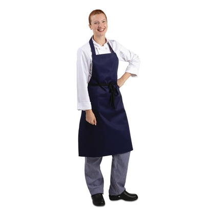 Whites Bib Apron Navy Blue a543