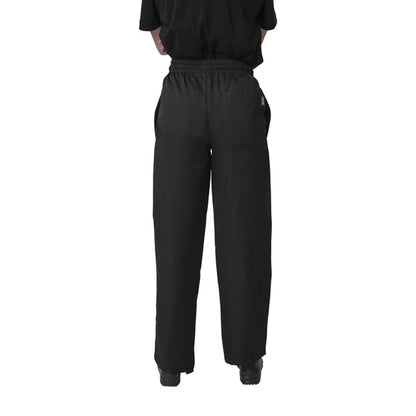 Whites Vegas Chef Trousers Polycotton Black (5 Pack) p_sa824