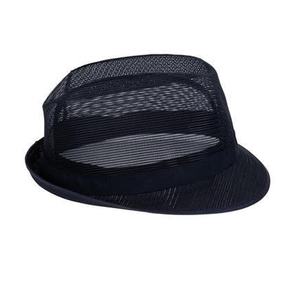 Trilby Hat Navy Blue p_a652