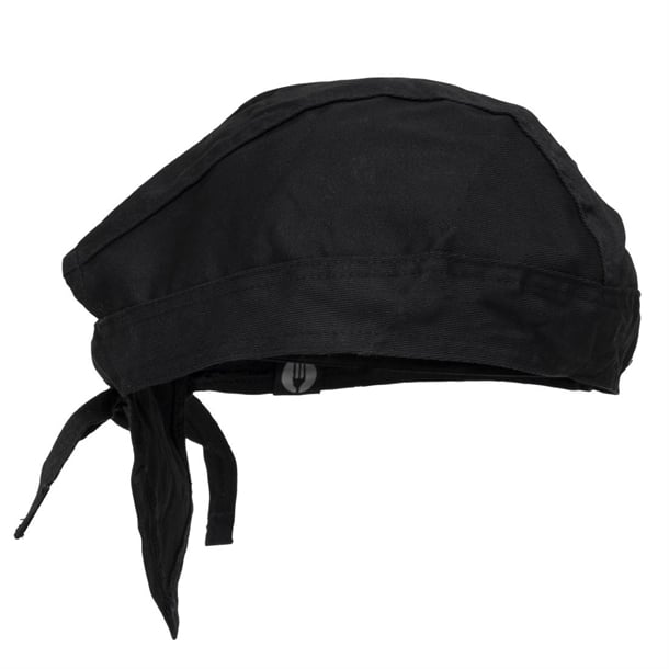 Chef Works Headwrap Black a702