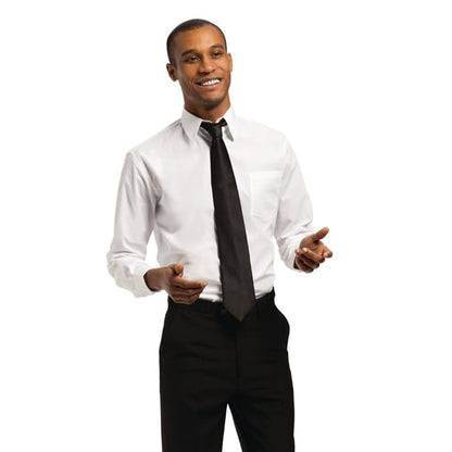 Uniform Works Dress Shirt Long Sleeve White p_a730