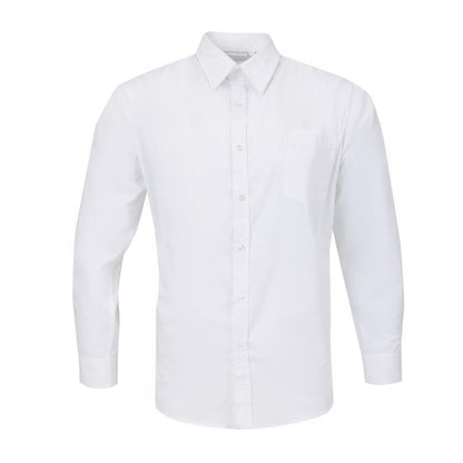 Uniform Works Dress Shirt Long Sleeve White p_a730