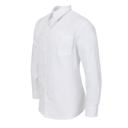 Uniform Works Dress Shirt Long Sleeve White p_a730