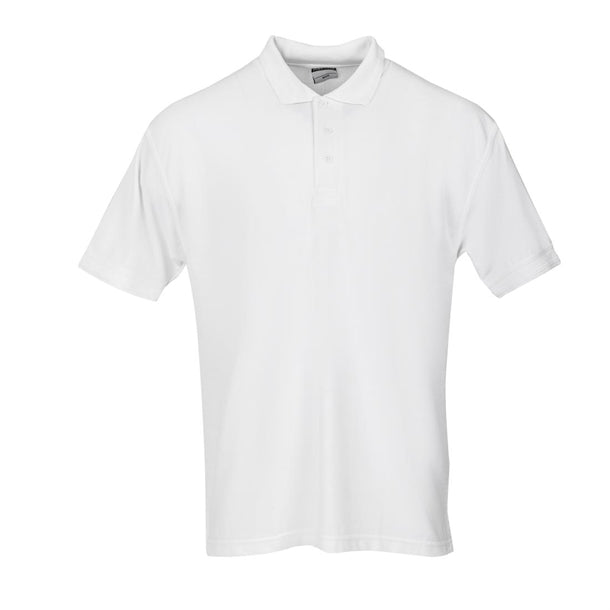 Unisex Polo Shirt White p_a734