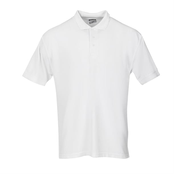 Unisex Polo Shirt White p_a734