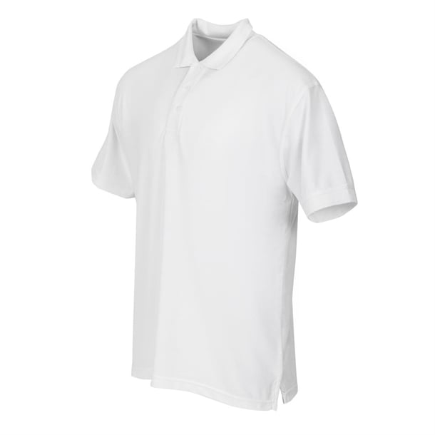 Unisex Polo Shirt White p_a734