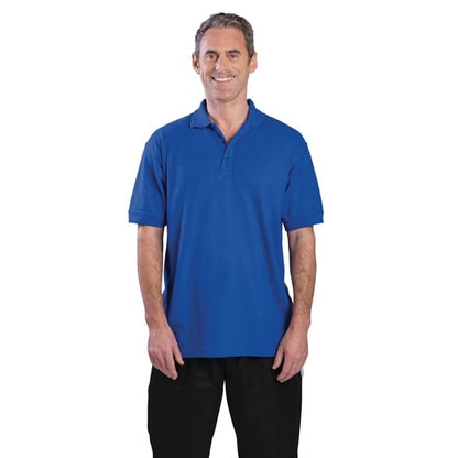 Unisex Polo Shirt Royal Blue p_a763