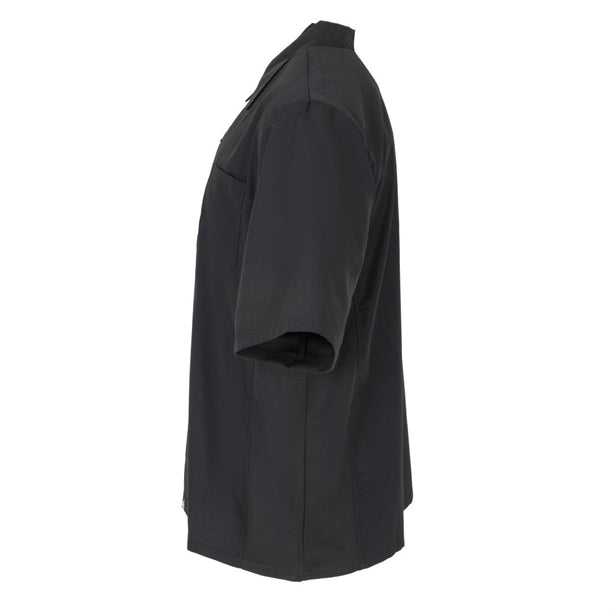 Chef Works Unisex Cool Vent Chefs Shirt Black p_a913