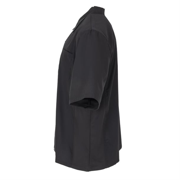 Chef Works Unisex Cool Vent Chefs Shirt Black p_a913