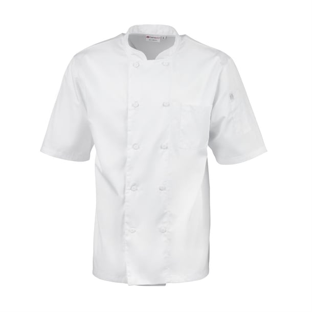 Chefs Works Montreal Unisex Chef Jacket White p_a914