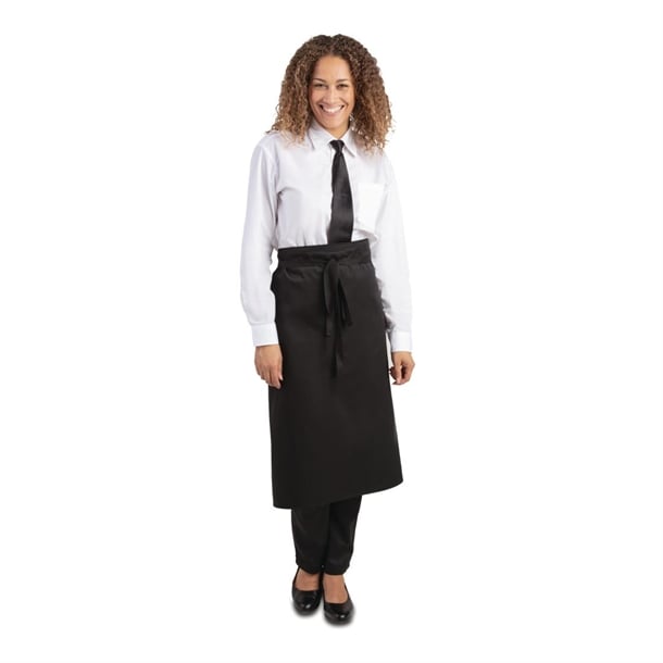 Whites Bistro Apron Black a968